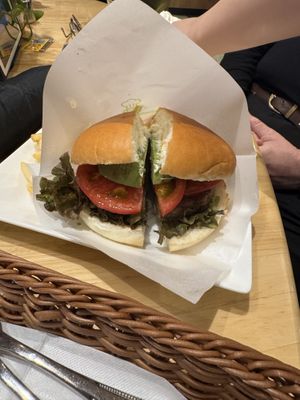Avocado burger   at KOMEDA is in Tokyo