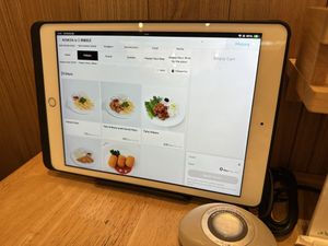 Ordering system  at KOMEDA is in Tokyo