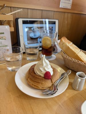 dessert at KOMEDA is in Tokyo