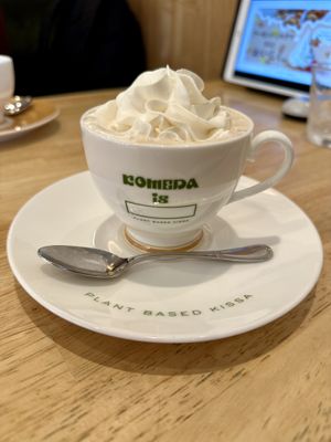 Soymilk Viennese Coffeee  at KOMEDA is in Tokyo