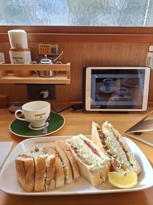 Sandwiches 🥪 at KOMEDA is in Tokyo