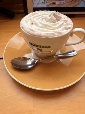 Hot cocoa   at KOMEDA is in Tokyo