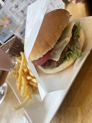 Miso-cheese Burger   at KOMEDA is in Tokyo