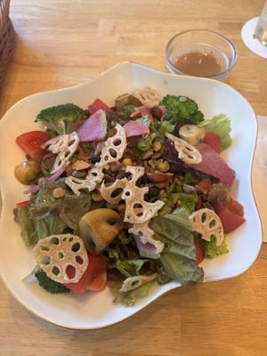 salad  at KOMEDA is in Tokyo