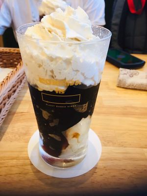 Coffee jelly  at KOMEDA is in Tokyo