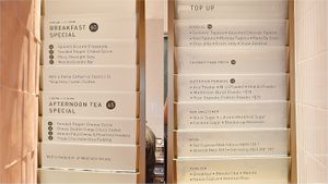 Menu at Mother Pearl 圓貝 in Hong Kong Island