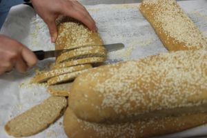 Freshly baked in Yummy’s kitchen  at Yummy's Vegan Takeout and Bakery in Stone Mountain
