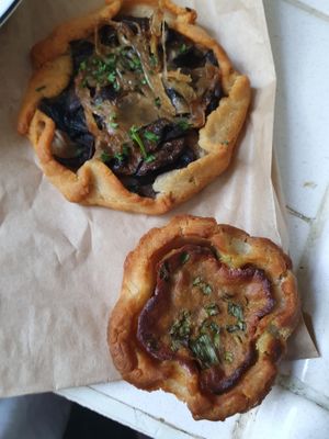 Tarts at Wholesome Bakery in San Francisco