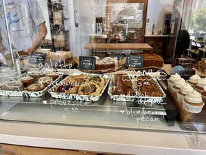 Left side of case   at Wholesome Bakery in San Francisco