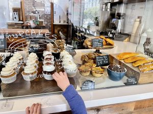 Right side of case   at Wholesome Bakery in San Francisco