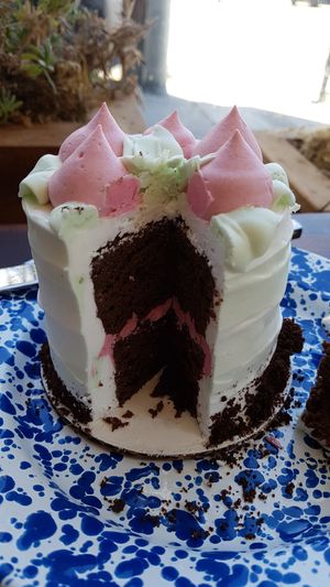 Baby cake at Wholesome Bakery in San Francisco