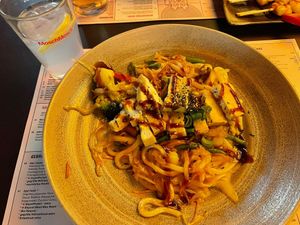 Bad presented/prepared vegan dish, not visually acceptable and also not yummy   at MoschMosch in Heilbronn