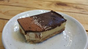 Caramel Slice at Wise Cicada Wholefood Cafe in Auckland