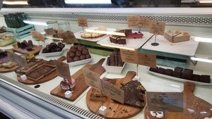 Deli Cabinet at Wise Cicada Wholefood Cafe in Auckland