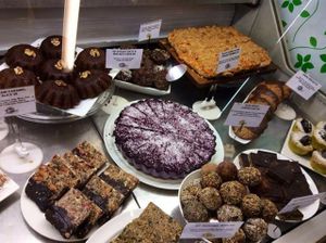 Desserts at Wise Cicada Wholefood Cafe in Auckland