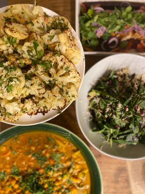 Vegan Curry  at Cafe Noti in Mallorca