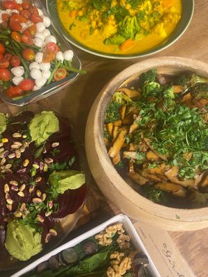 Red beet / Avocado/ Pistaccio  at Cafe Noti in Mallorca