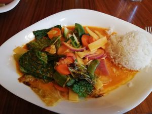 Red thay curry at Cafe Del Sol in Witten