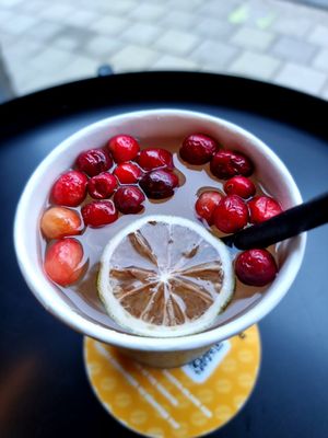 Ginger tea at IzyCoffee in Izegem