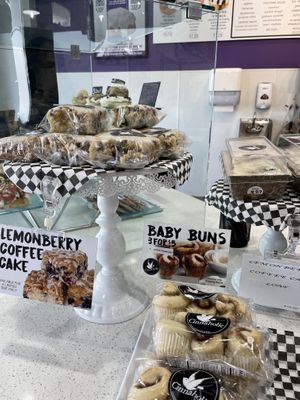 Display at the shop  at Cinnaholic in Addison