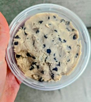 To-go cookie dough at Cinnaholic in Addison