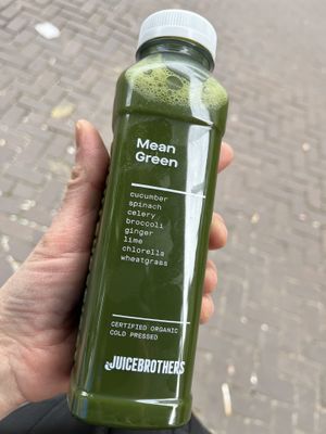 Mean green  at JuiceBrothers - Herengracht in Amsterdam