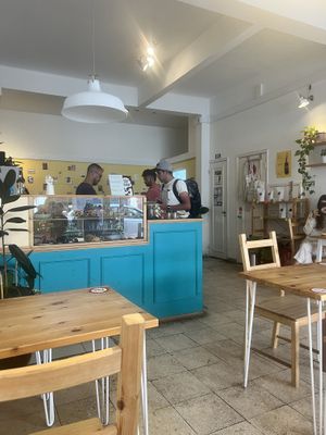   at Malabarista Cafe in Lisbon