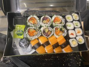 Vegan Xalmon Harmony Set  at Wasabi - Liverpool Street Station in London