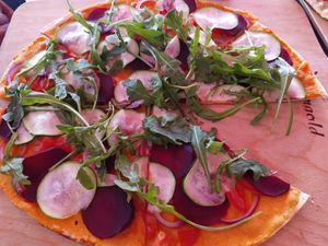 Tarte flambée at Coffeefee Inh.Mareike knowledge in Wyk Auf Foehr