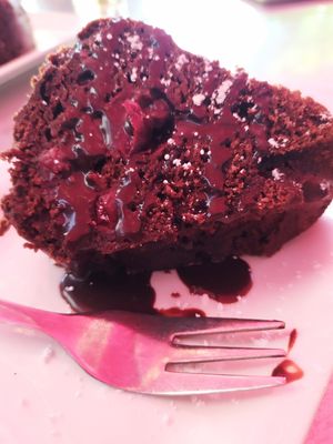 Chocolate cherry cake at Coffeefee Inh.Mareike knowledge in Wyk Auf Foehr