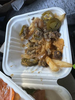   at Indigo Burger in Newark