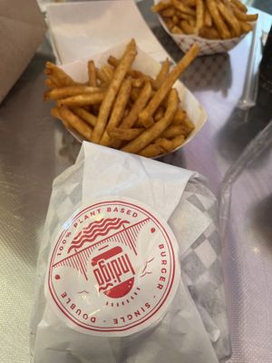  #Veganuary at Indigo Burger in Newark