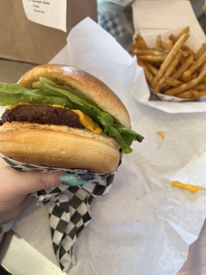  #Veganuary at Indigo Burger in Newark
