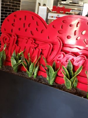 Inside at Slutty Vegan in Jonesboro