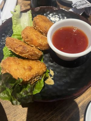 Tofu nuggets  at Daikokuya in Monterey Park