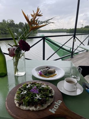Food at Kola in Koggala