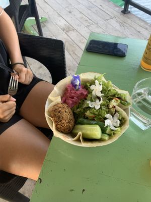 Falafel wrap  at Kola in Koggala