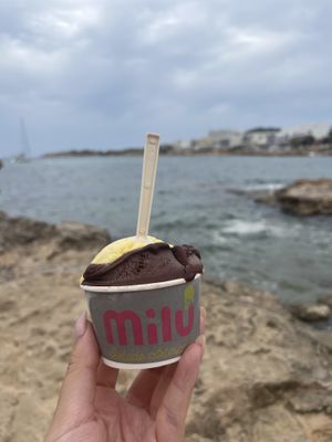   at Heladería Milú in Ibiza