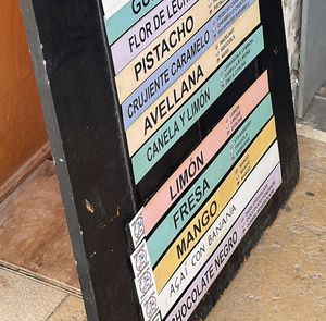   at Heladería Milú in Ibiza