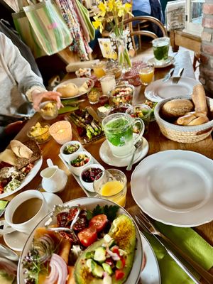 vegan breakfast (make sure to call ahead) at Koog Café in Wesselburenerkoog