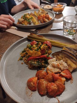 Spanish tapas cookery class at Natural Cookery School in Nailsworth