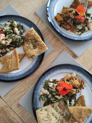 Italian night at Natural Cookery School in Nailsworth