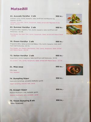  at Loving Hut in Reykjavik