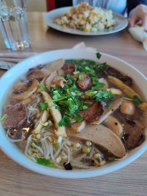 Pho at Loving Hut in Reykjavik