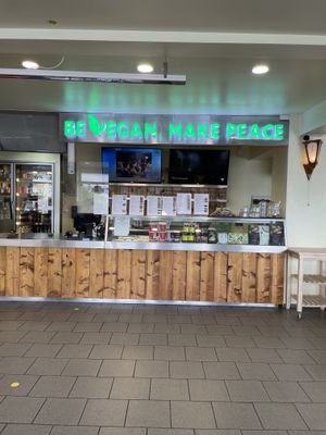   at Loving Hut in Reykjavik