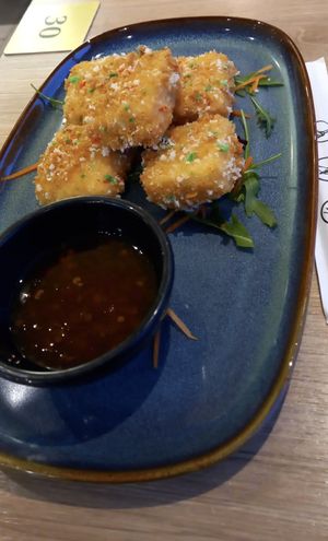 Crispy tofu  at Loving Hut in Reykjavik