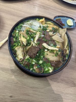 Special pho   at Loving Hut in Reykjavik