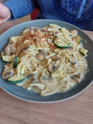  at Loving Hut in Reykjavik