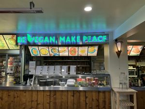   at Loving Hut in Reykjavik