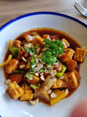  at Loving Hut in Reykjavik